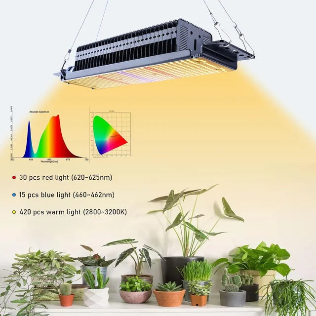 Lámpara Luz LED Crecimiento Plantas 300w