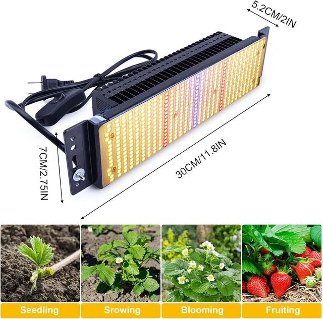 Lámpara Luz LED Crecimiento Plantas 300w